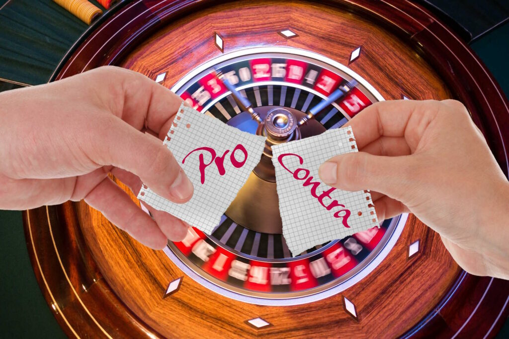 pro contra online casinos ohne limit